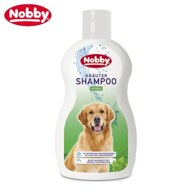 Nobby Kräuter-Hundeshampoo - 300 ml - Shampoo - revitalisierend lindert Juckreiz