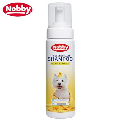 Nobby Trockenschaum Shampoo - schnelle Reinigung ohne Wasser - rückfettend