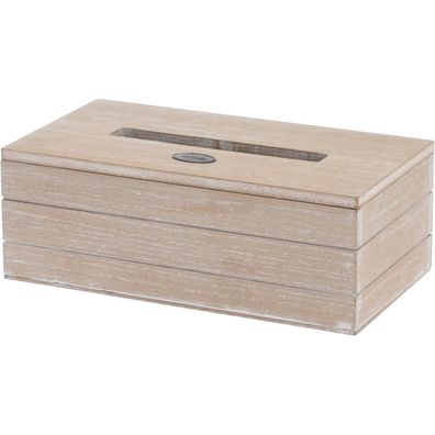 Kosmetiktuchbox, 25 x 13,5 x 9 cm, Holz