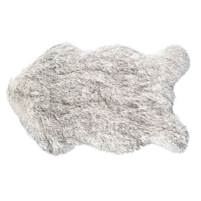 Teppich Schaf, grau-weiß, 60 x 90 cm