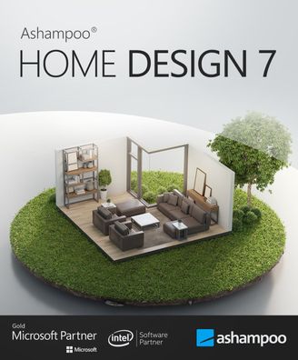 Ashampoo Home Design 7 - Hausplaner - CAD - Wohnungsplaner - PC Download Version