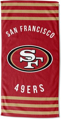 NFL Handtuch San Francisco 49ers Towel Strandtuch Badetuch Northwest 190604102085