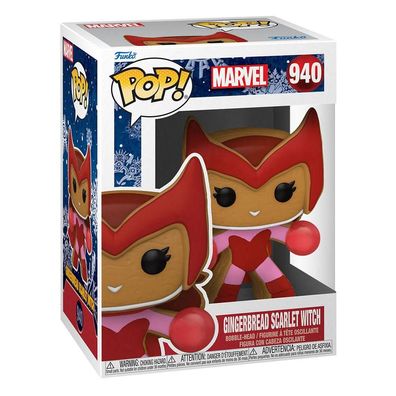 Marvel Comics Holiday POP! PVC-Sammelfigur - Gingerbread Scarlet Witch (940)