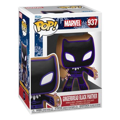 Marvel Comics Holiday POP! PVC-Sammelfigur - Gingerbread Black Panther (937)