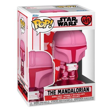 Star Wars POP! Wackelkopf PVC-Sammelfigur - The Mandalorian Valentines Day Holiday...
