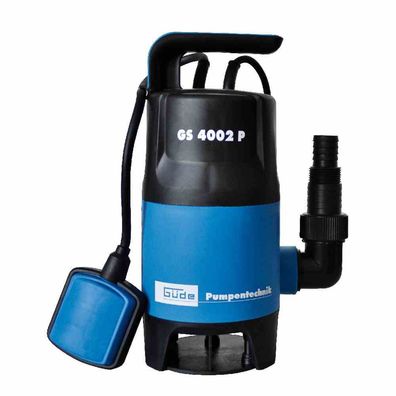 GS 4002 P Schmutzwassertauchpumpe 400W max. Fördermenge: 7.500 l/ h