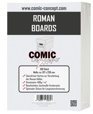Comic Concept Roman Boards (157 x 230 mm)