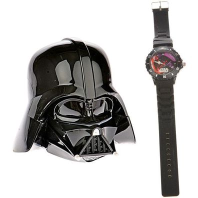 Star Wars Armbanduhr in Vader-Kopf: Darth Vader (analog)