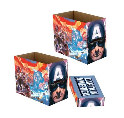 Marvel Comic Box (kurz) Captain America Patriot