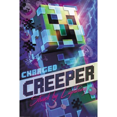 Minecraft Poster: Charged Creeper (57)