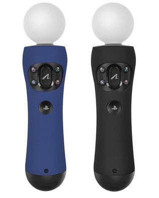 2x Silikon Skin SchutzHülle für Sony PS Move Motion VR Controller PS3 PS4 PS5