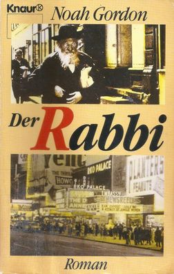 Noah Gordon: Der Rabbi (1987) Droemer Knaur 1546
