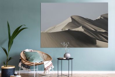 Leinwandbilder - 150x100 cm - Hohe Sanddünen in der Wüste bei Peru (Gr. 150x100 cm)