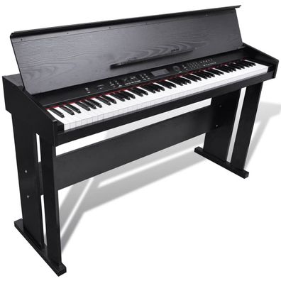 vidaXL Elektro Klavier Digital E-Piano mit 88 Tasten & Notenablage
