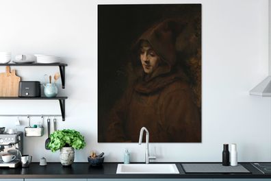 Leinwandbilder - 90x120 cm - Titus im Habit - Rembrandt van Rijn (Gr. 90x120 cm)