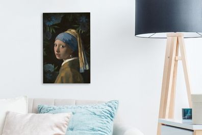 Leinwandbilder - 20x30 cm - Das Mädchen mit dem Perlenohrring - Johannes Vermeer - Bl