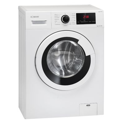 BOMANN Waschmaschine WA7170.1 LED-Display 15 Waschprogramme 7kg 1400 U/ min 1800W