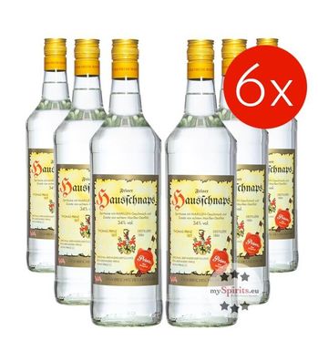 Prinz Hausschnaps 34 % Vol. - 6 Flaschen (34 % Vol., 6,0 Liter) (34 % Vol., hide)