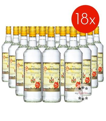 Prinz Hausschnaps 34 % - 18 Flaschen (34 % vol, 1,0 Liter) (34 % vol, hide)