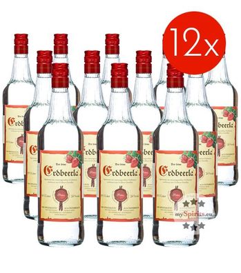 Prinz Erdbeerla / 34% vol - 12 Flaschen (34% Vol., 1,0 Liter) (34% Vol., hide)