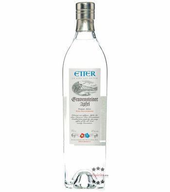 Etter Gravensteiner Apfel (41 % vol., 0,7 Liter) (41 % vol., hide)