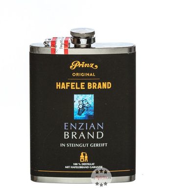 Prinz Flachmann Hafele Enzian (45 % Vol., 0,2 Liter) (45 % Vol., hide)