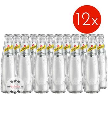 12 x Schweppes Dry Tonic Water