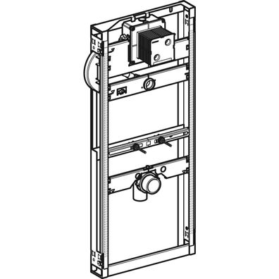 GE GIS Element für Urinal, 114 cm, Universal