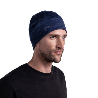 Buff Lightweight Merino Wool Hat - Solid Denim
