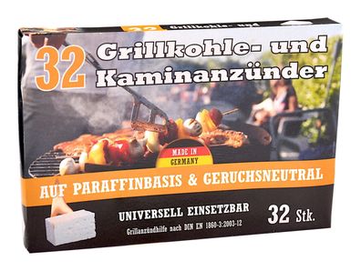 Kohleanzünder 32er Ofenanzünder Grillanzünder Kaminanzünder Kohlenanzünder