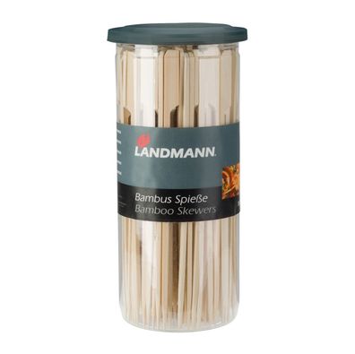 Landmann Bambus-Spieße 100ST Grillspieße Fingerfood Schaschlikspieße Holzspieße