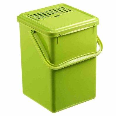 Komposteimer 8 l grün Aktivkohlefilter