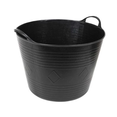 Universal Gartenkübel schwarz Flexiwanne Gartentonne Laubsammler Abfallbehälter