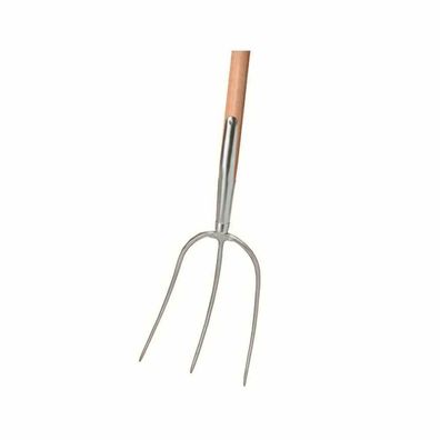 Pionier-streugabel, 3 Zinken, 135 cm Eschen-Stiel