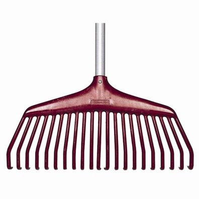 Nylon-Laubbesen mit Stiel 40 cm Arbeitsbreite