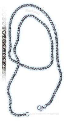 Venezianerkette Venezianer- Halskette aus Edelstahl, 50 cm