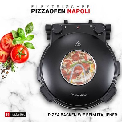 elektrischer Pizzaofen Pizzastein Grill Ofen Pizza Backofen Flammkuchen Herd