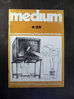 Medium - Zeitschrift für Fernsehen, Film - 4/1989 - Rundfunkentwicklung
