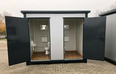 WC-Container Toilettencontainer - verschiedene Größen auch mit Dusche + Tank