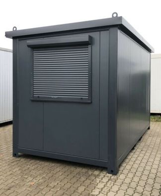 Bürocontainer Wohncontainer Gartenhaus 4x2,20 Meter
