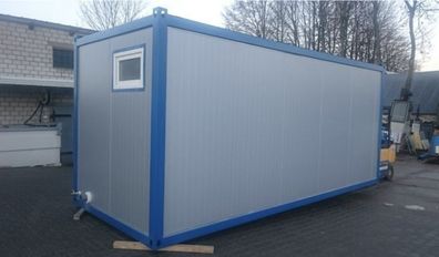 Duschcontainer Sanitärcontainer 6x2,43M mit 5 Duschen- neu- Heizung-