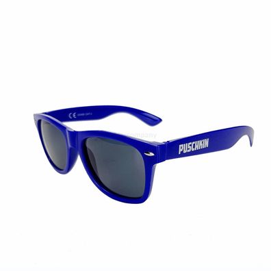 Puschkin Sonnenbrille Nerd Brille mit UV 400 Schutz