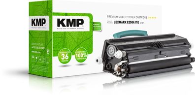 KMP L-T27 schwarz Tonerkartusche ersetzt Lexmark (E250A11E)