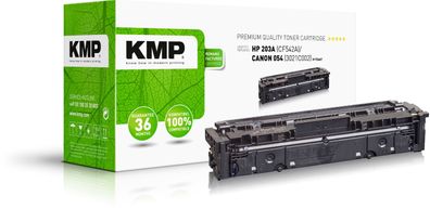 KMP H-T246Y gelb Tonerkartusche ersetzt HP Color LaserJet Pro HP 203A (CF542A) / ...