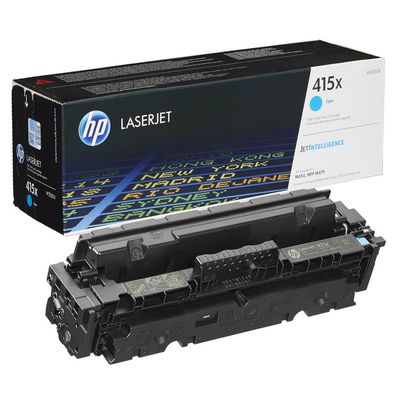 Original HP 415X (W2031X) cyan Toner HP Color LaserJet Pro M454 / MFP M479