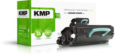 KMP L-T18 schwarz Tonerkartusche ersetzt Lexmark (34036HE)