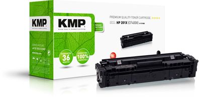 KMP H-T215BX schwarz Tonerkartusche ersetzt HP Color LaserJet Pro HP 201X (CF400X)