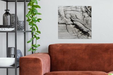 Leinwandbilder Bilder Kunstdrucke Wanddeko Deko Wohnzimmer 50x50 cm Nerf - Wit - Hout