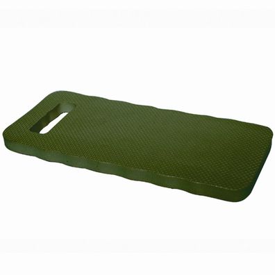 Kniekissen aus Hartschaum, Maße: 39x17x1,9cm Farbe: grün