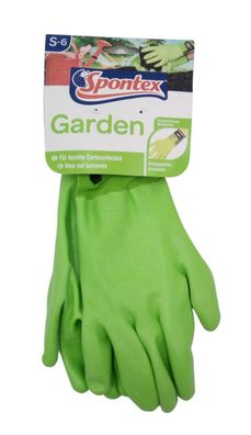 Spontex Garden, vielseitige Gartenhandschuhe für feuchte Gartenarbeiten,